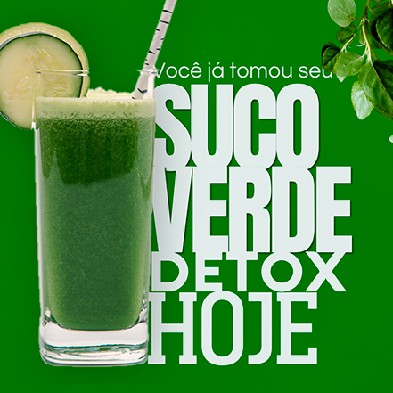 Suco Verde Detox