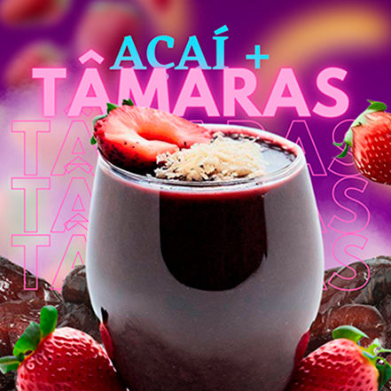 Açaí com tâmaras